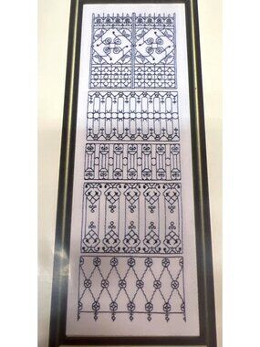 Courageous Ironwork Cross-Stitch Pattern By Graceful Lily Needlework